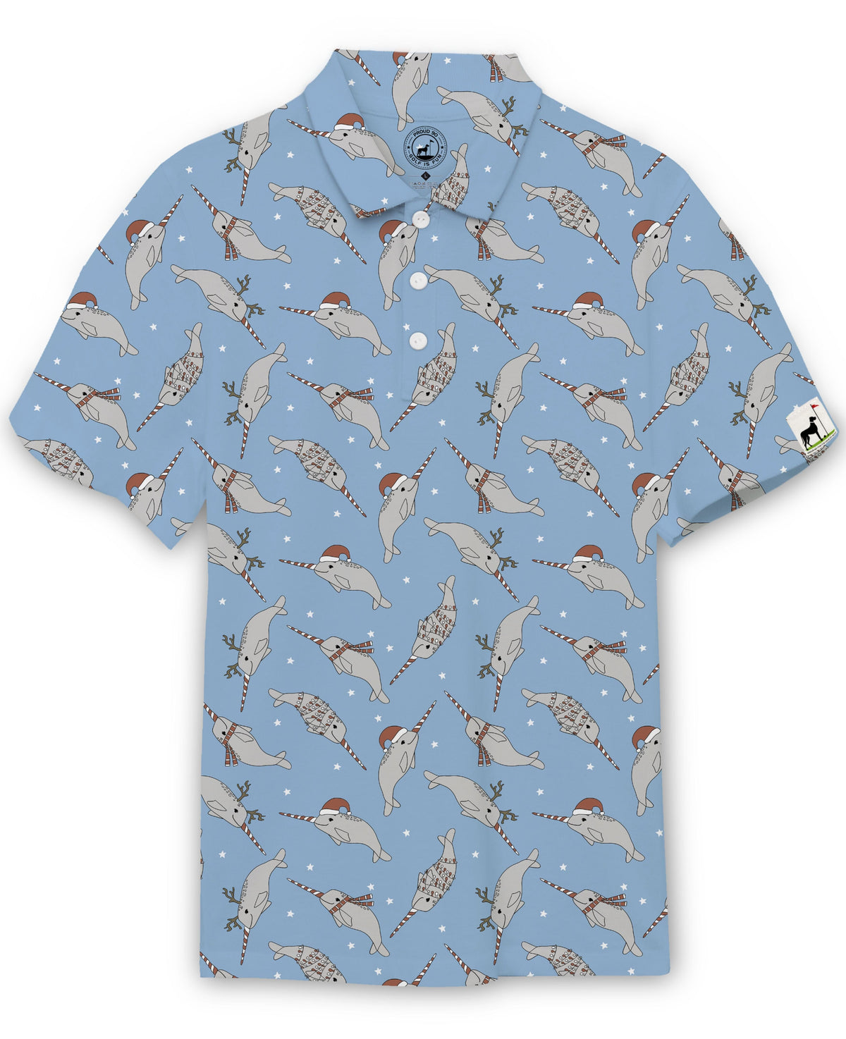FREE Holiday Polo with Purchase Men&#39;s Fall/Winter Proud 90 X Small Men&#39;s Narwhals 