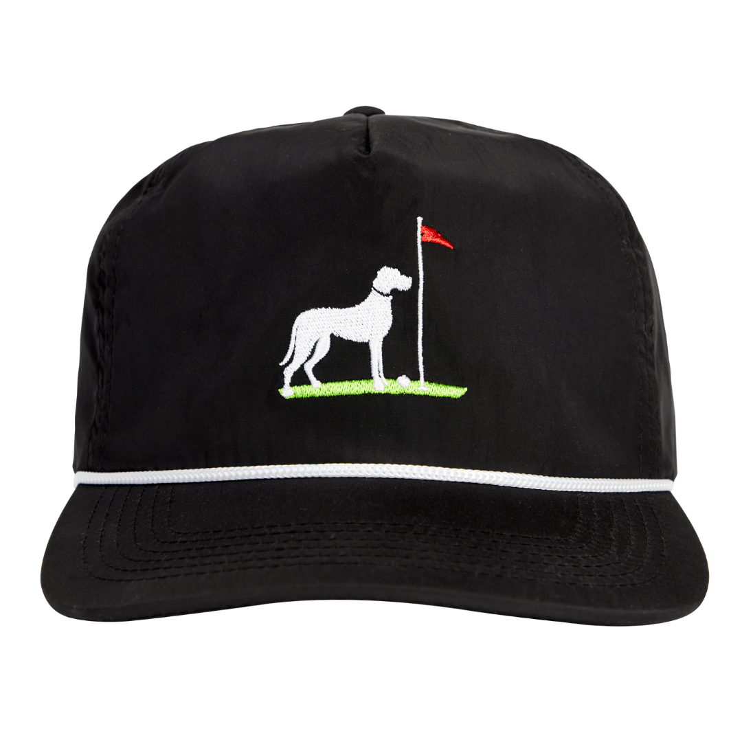Big Dog Rope Hat - Solid Black Proud 90 