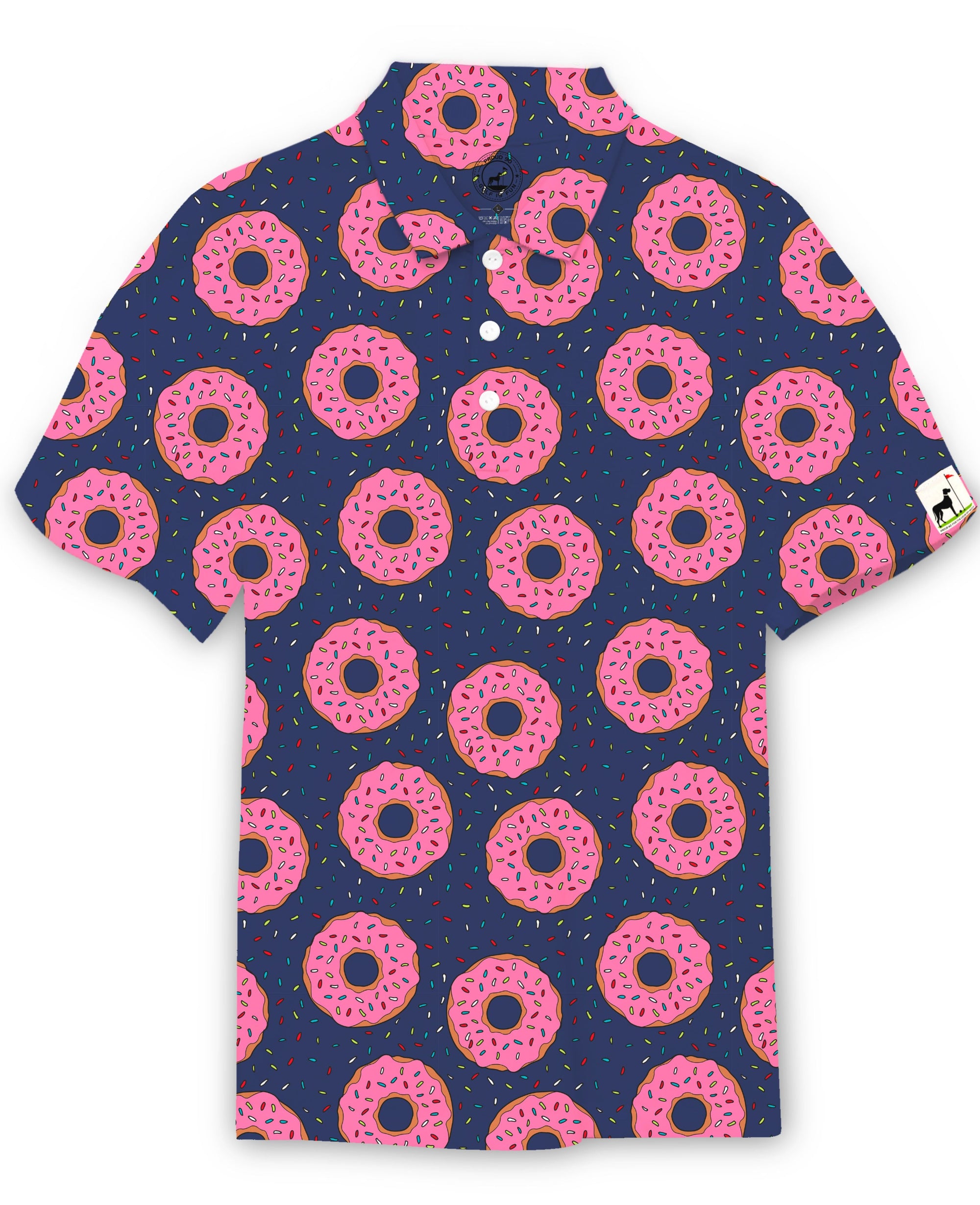 Donuts Make Me GO Nuts Men's Fall/Winter Proud 90 