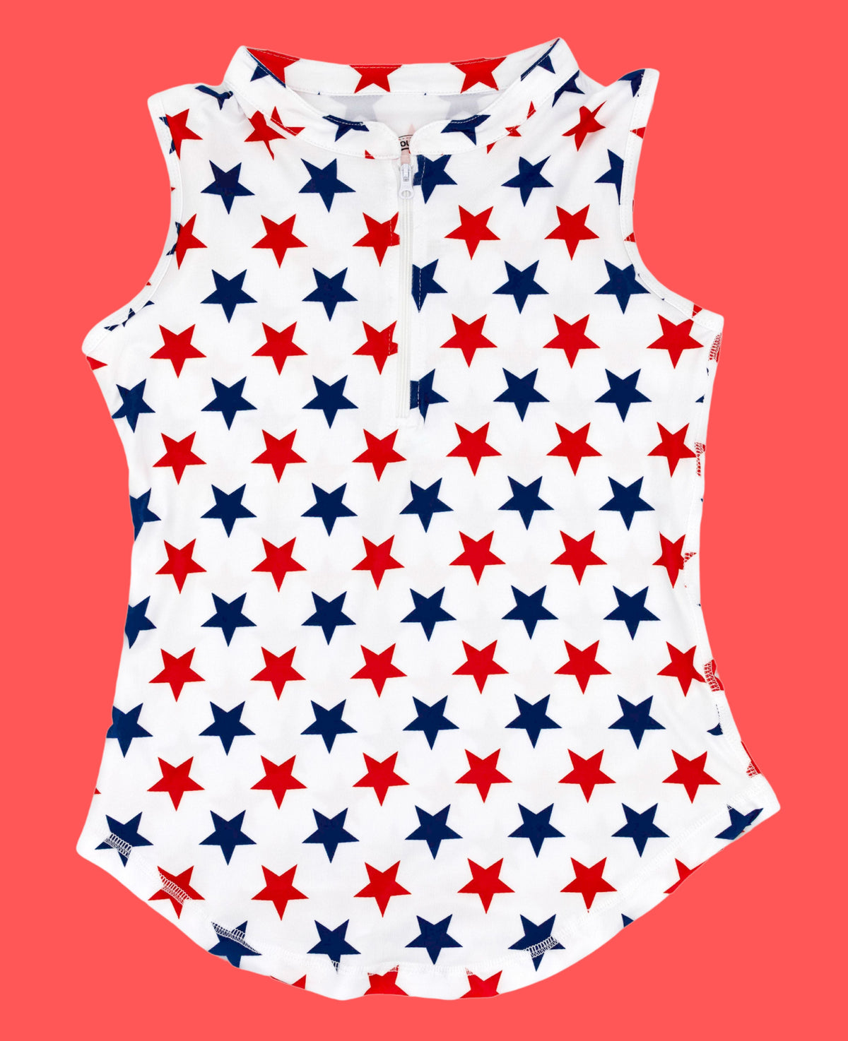 Women&#39;s Red, White, and Blue Stars Proud 90 